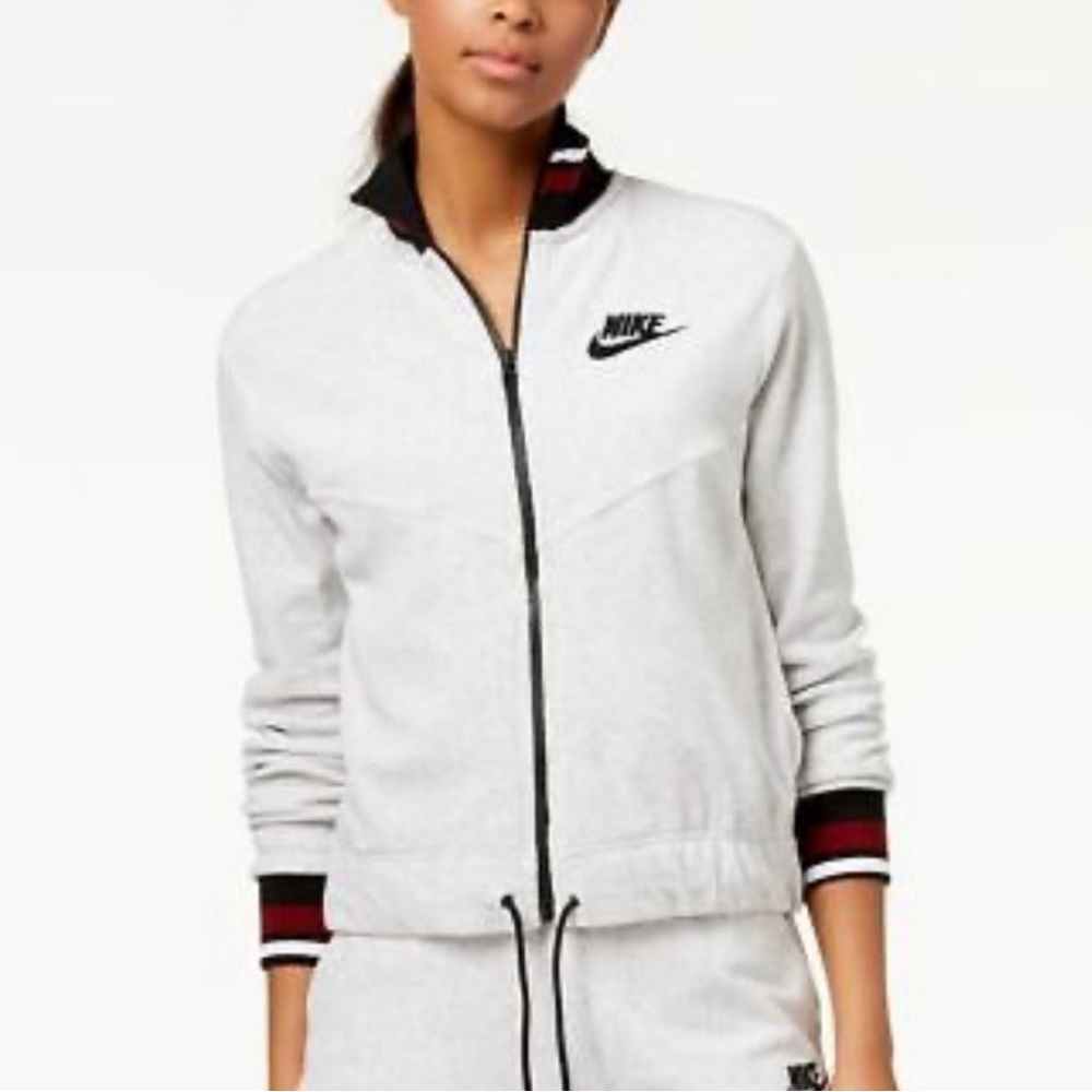 Nike Vintage Terrycloth Zip-up Size Large